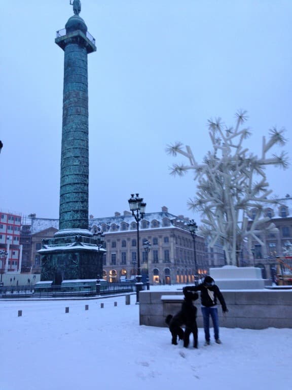 Place vendome sos la neige