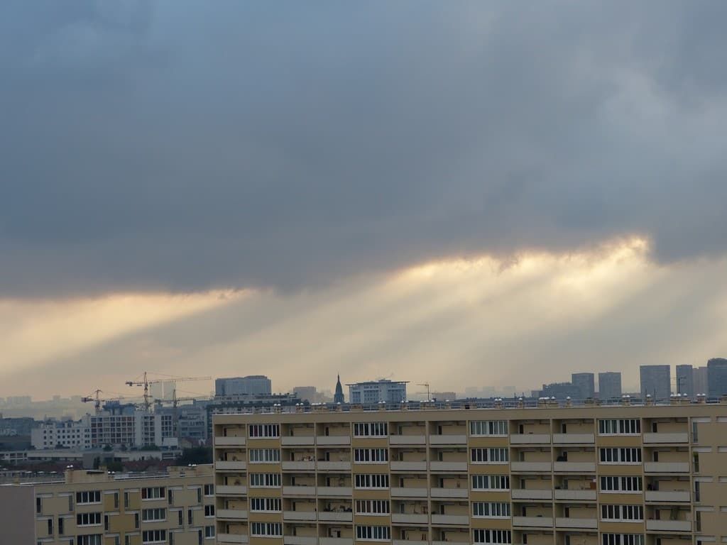 Pluie a l'horizon