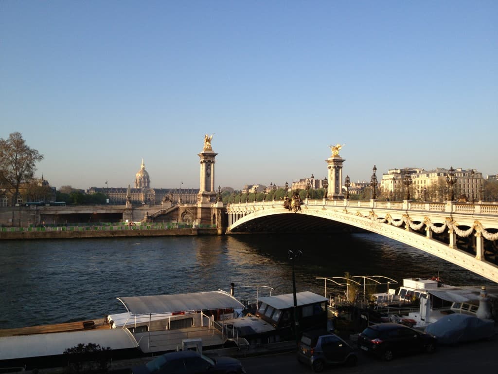 Pont Alexandre III 7h40