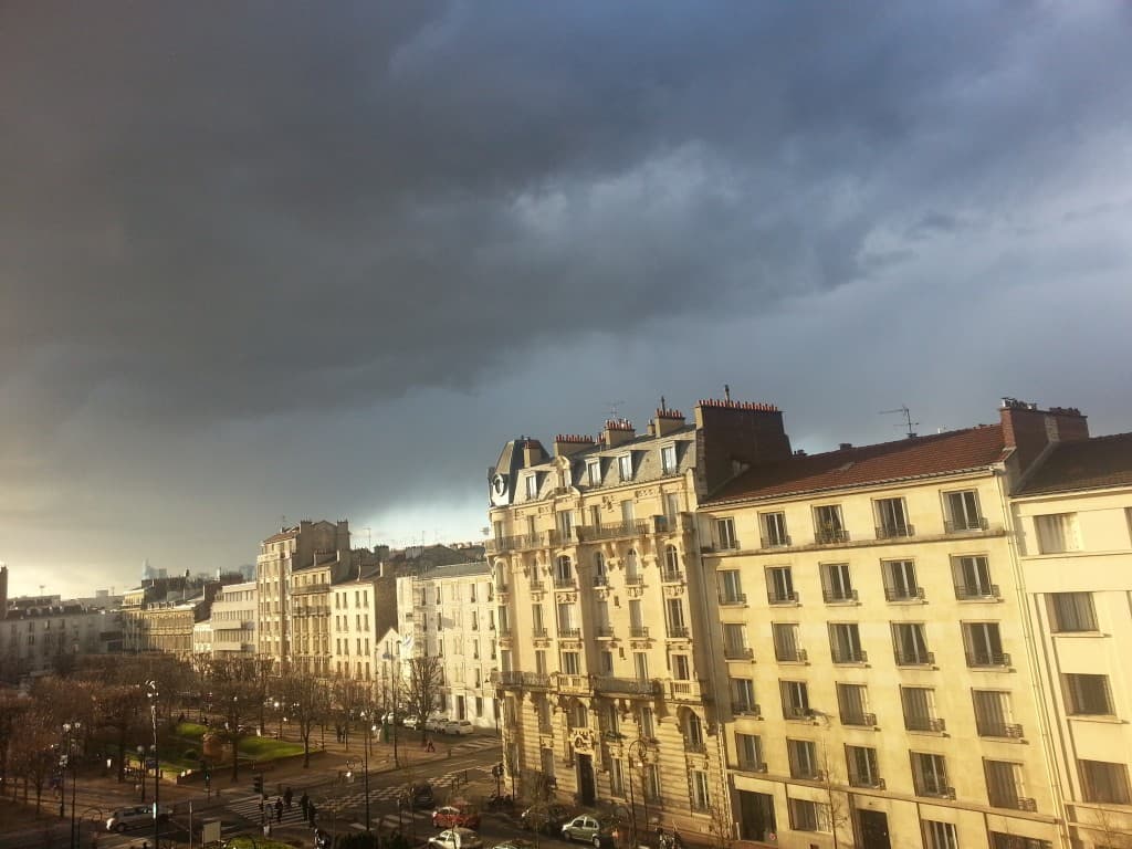 Premier jour de l'année ensoleillé 2