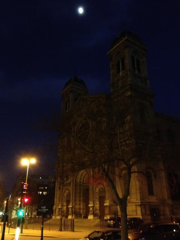 Saint François Xavier sous la lune