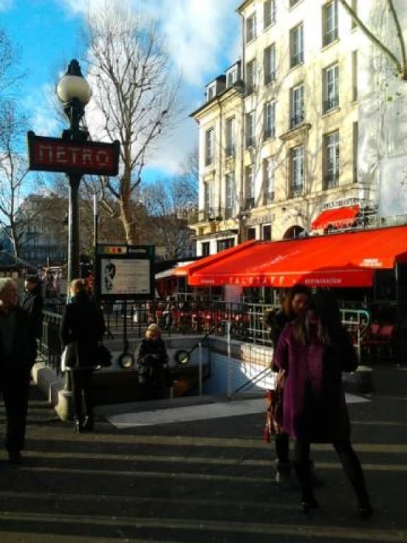 Soleil et Fracto cumulus à la Bastille