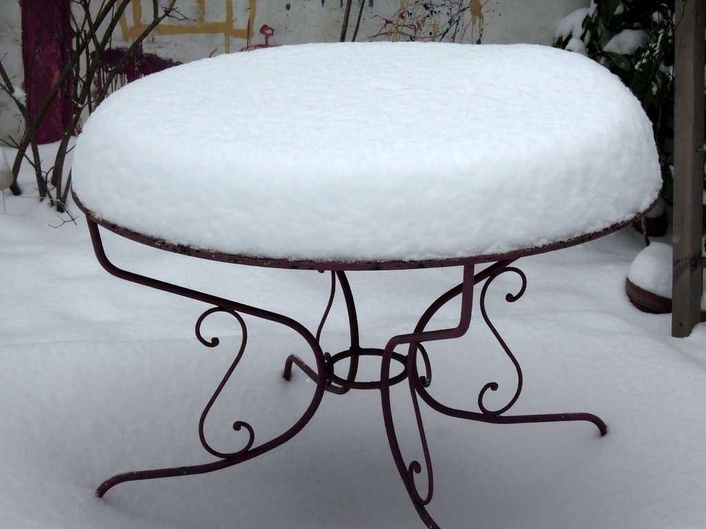 Table de jardin