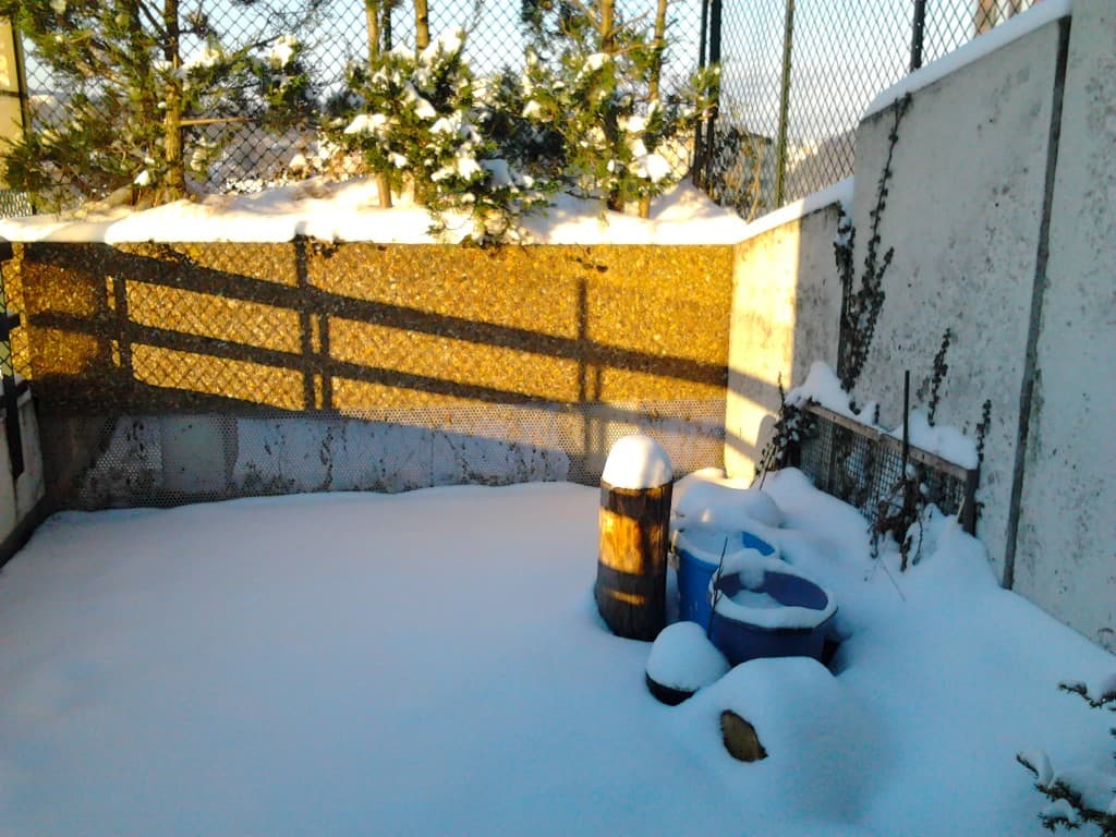 TERRASSE ENNEIGEE