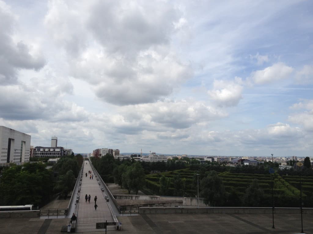 Un ciel plus engageant qu'hier 