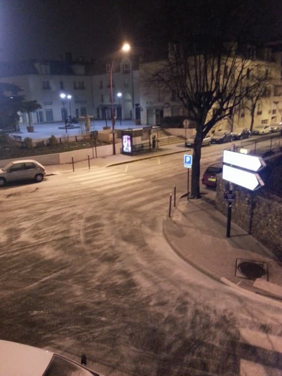 Un vrai Blizzard souffle ce matin