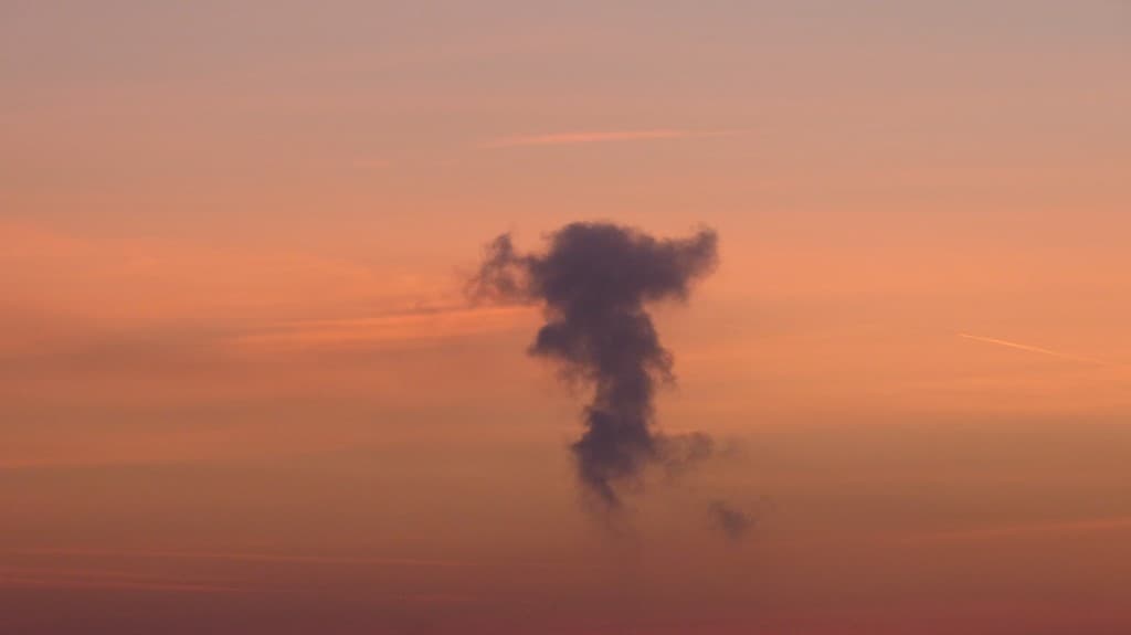 Une fumée bizarre 