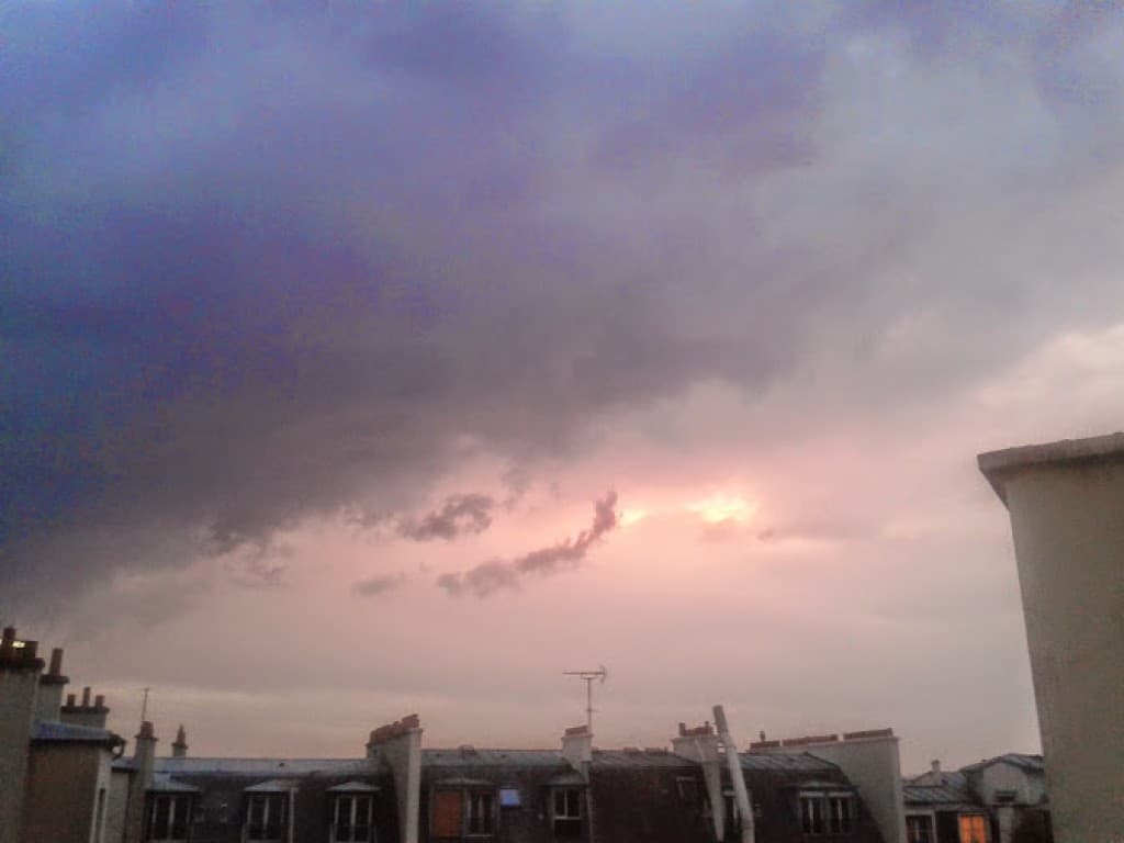 19h30 la pluie arrive