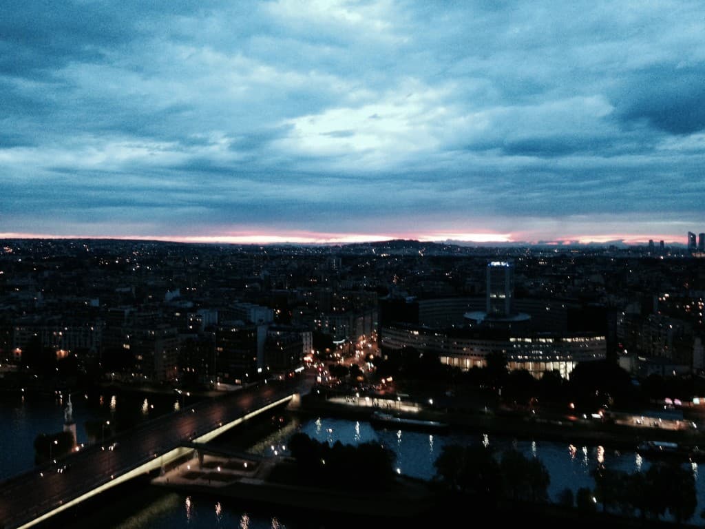 après une journée maussade