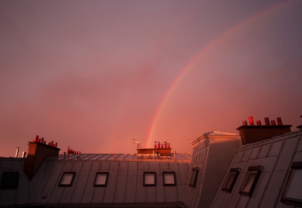 Arc En Ciel Paris sur les toits de Paris