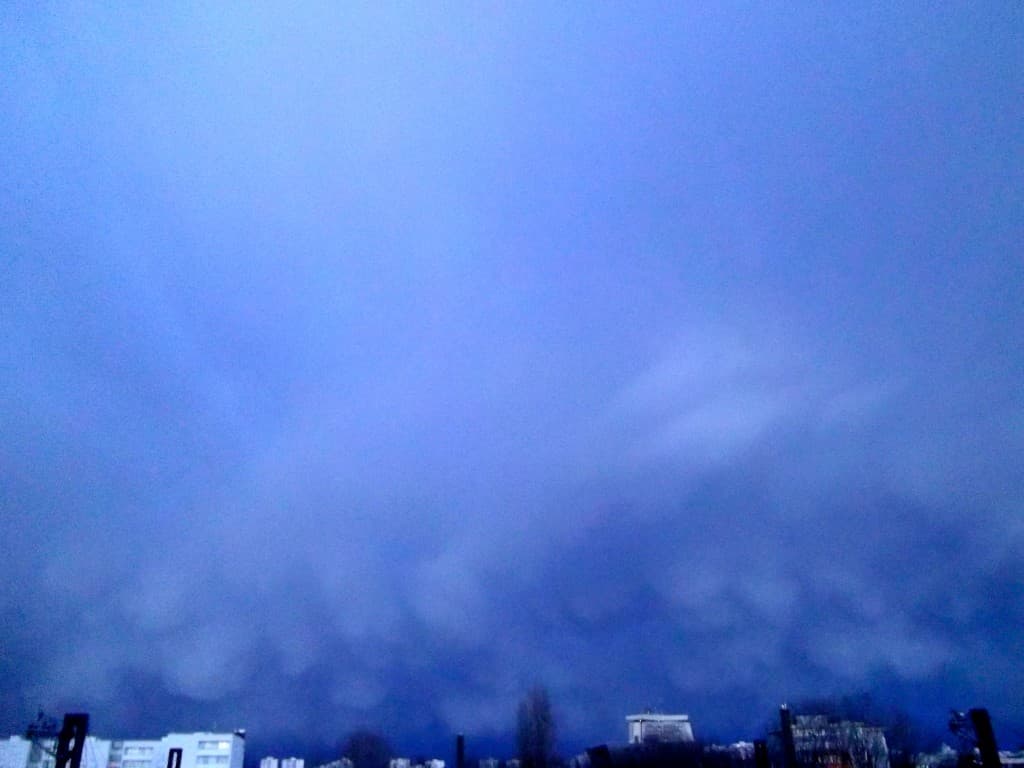ciel après une petite bourrasque 