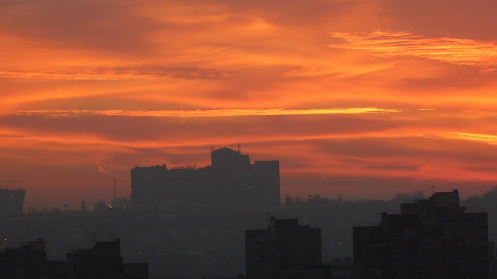 Ciel de feu