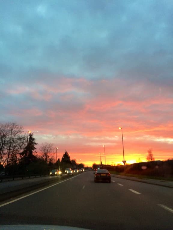 Coucher de soleil