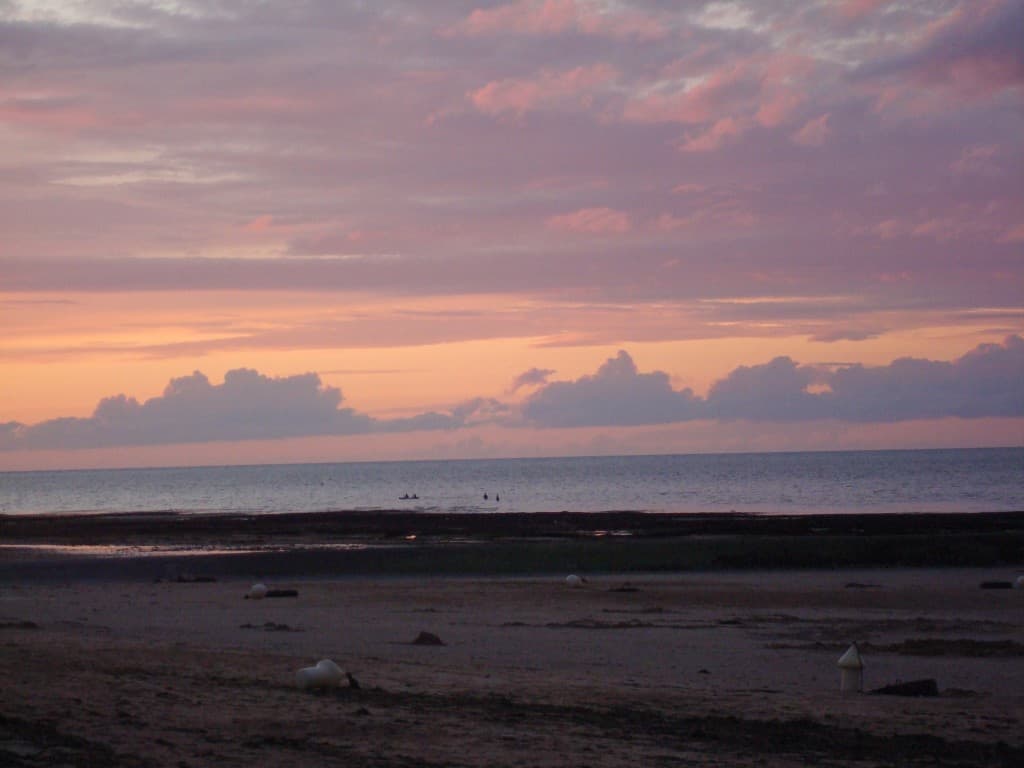 coucher de soleil 