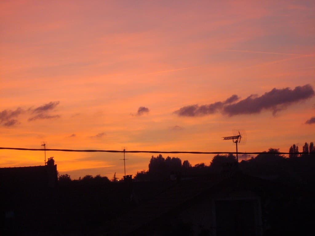 coucher de soleil 