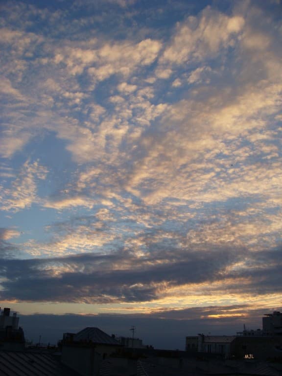 Coucher de soleil sur Paris (MJL)