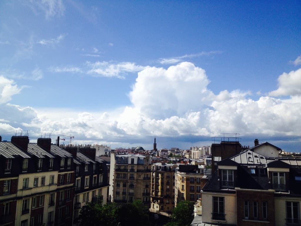 Cumulonimbs en vue
