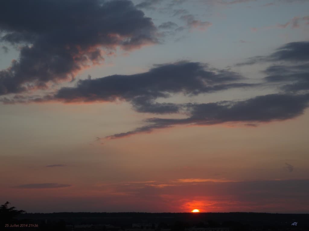 Derniers rayons rouges