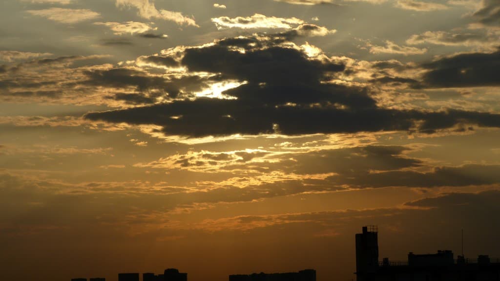 Impression soleil levant