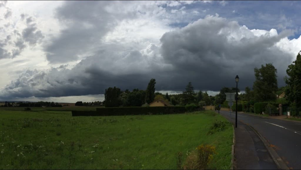 L'orage est passé