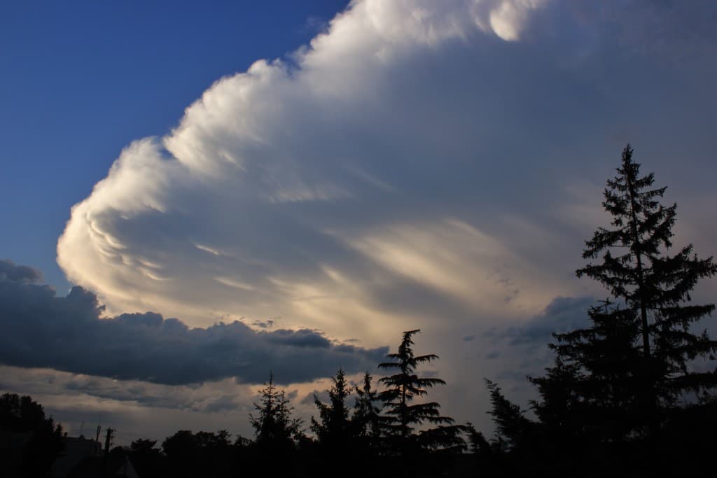 L'orage vient de passer ...