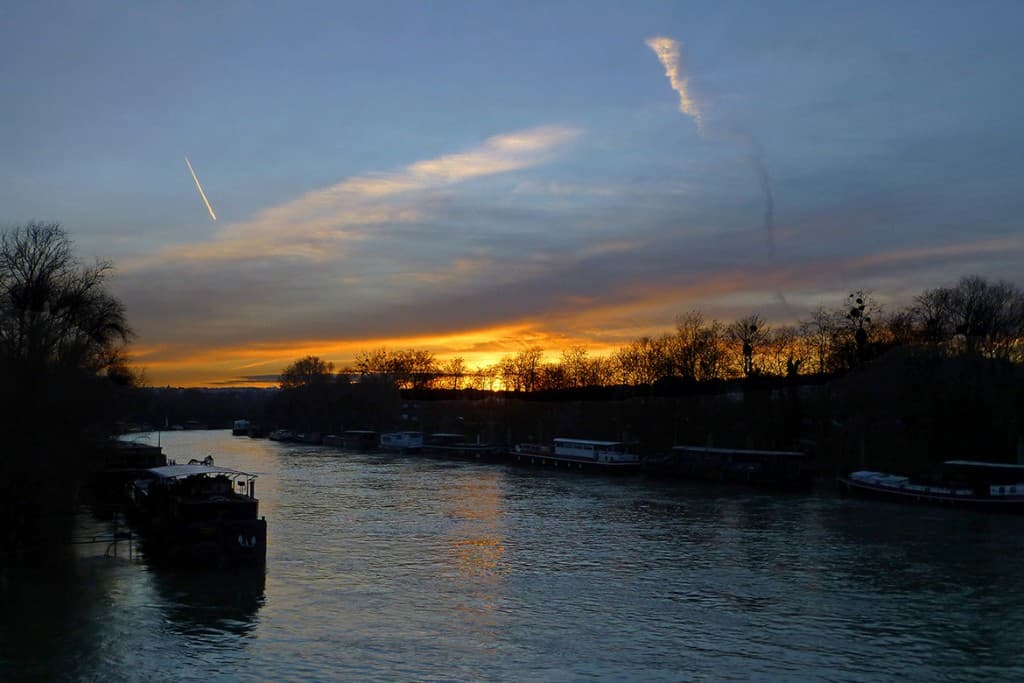 La Seine à Puteaux - Babeth Bonnereau