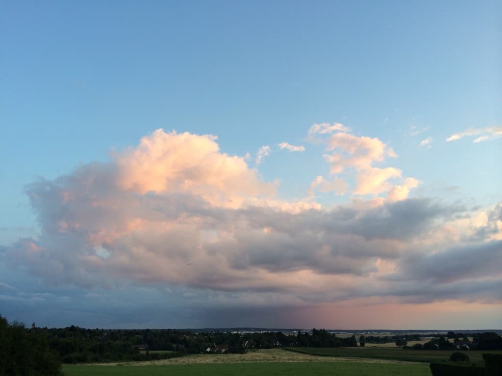 Orage a proximité