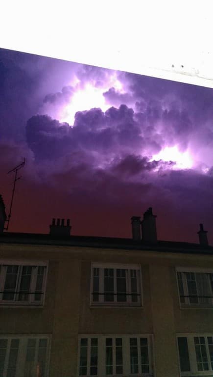 Orage dimanche 08/06/2014