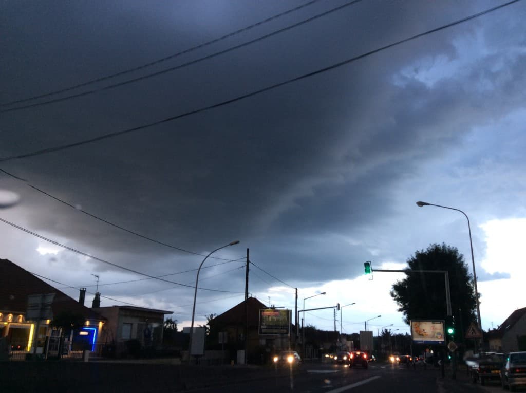 Orage en vue
