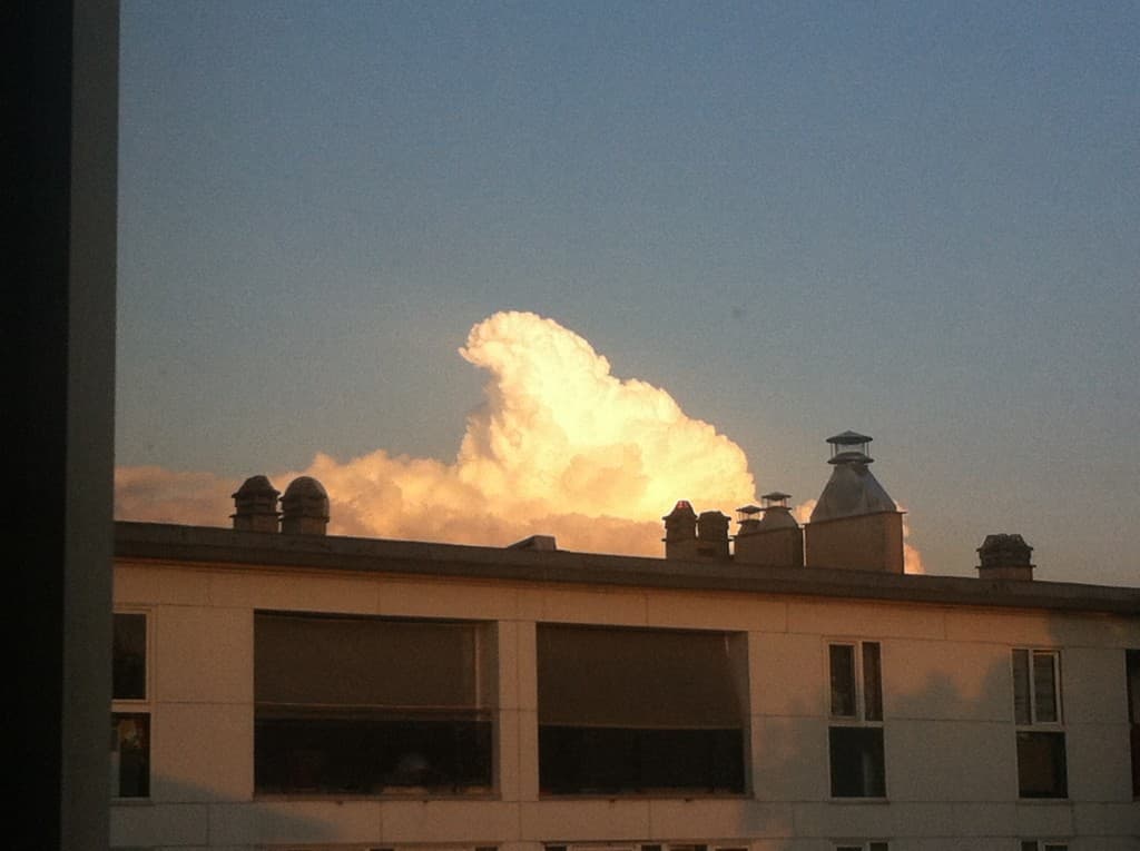Orage isolé en Seine et Marne