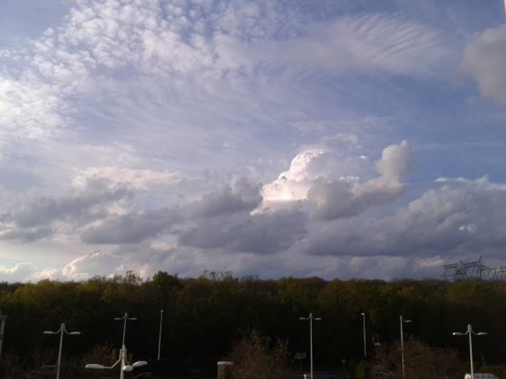 Orage sur Paris