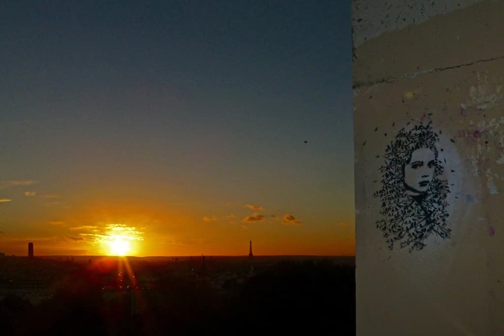 Paris depuis Belleville - Babeth Bonnereau