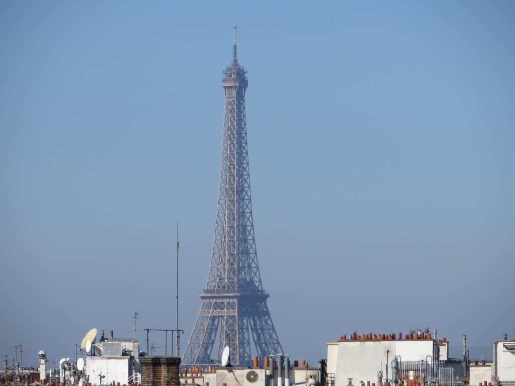 Paris, jour de grand bleu..