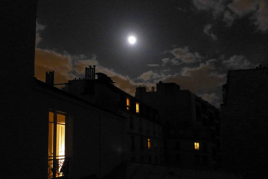 Pleine lune - Babeth Bonnereau