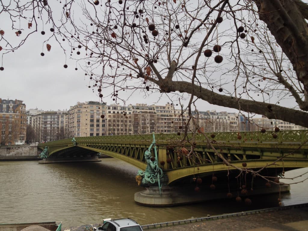 Pont Mirabeau sous la pluie - KH