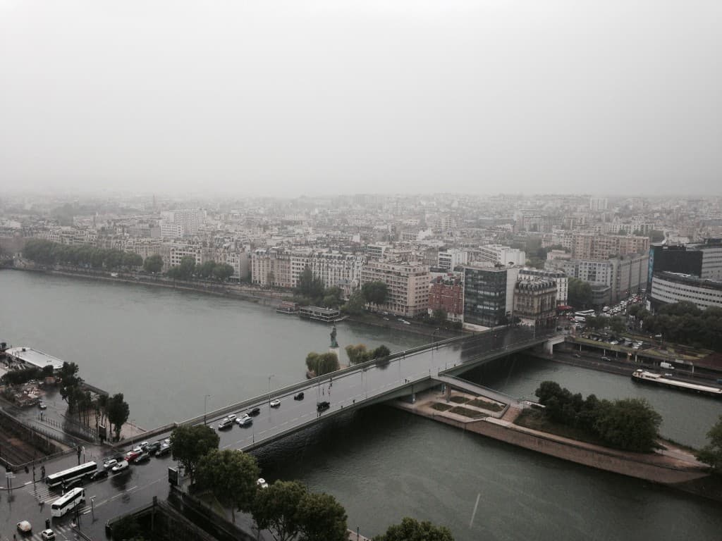 première averse sans orage