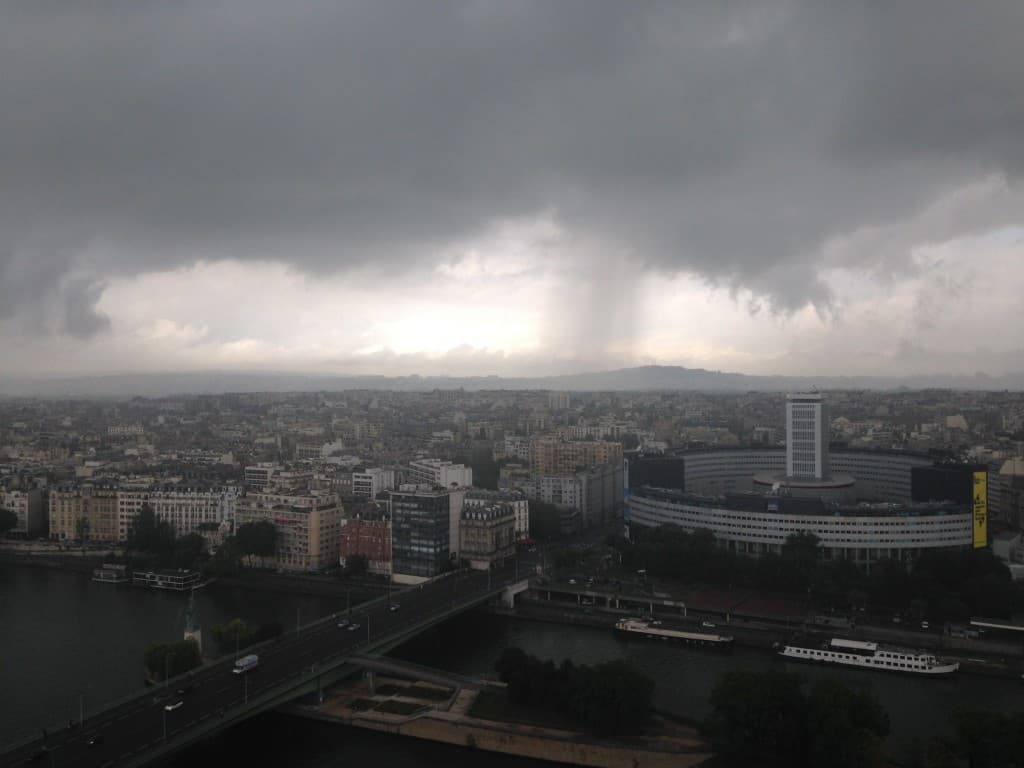 Rideau de pluie