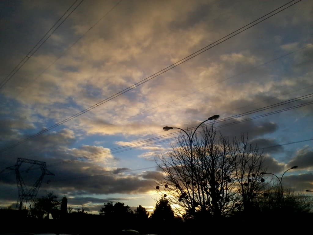 soleil du samedi soir