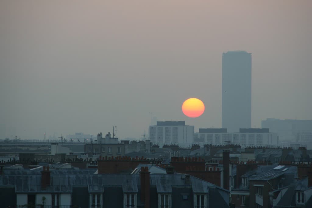 Soleil levant d'un lundi matin
