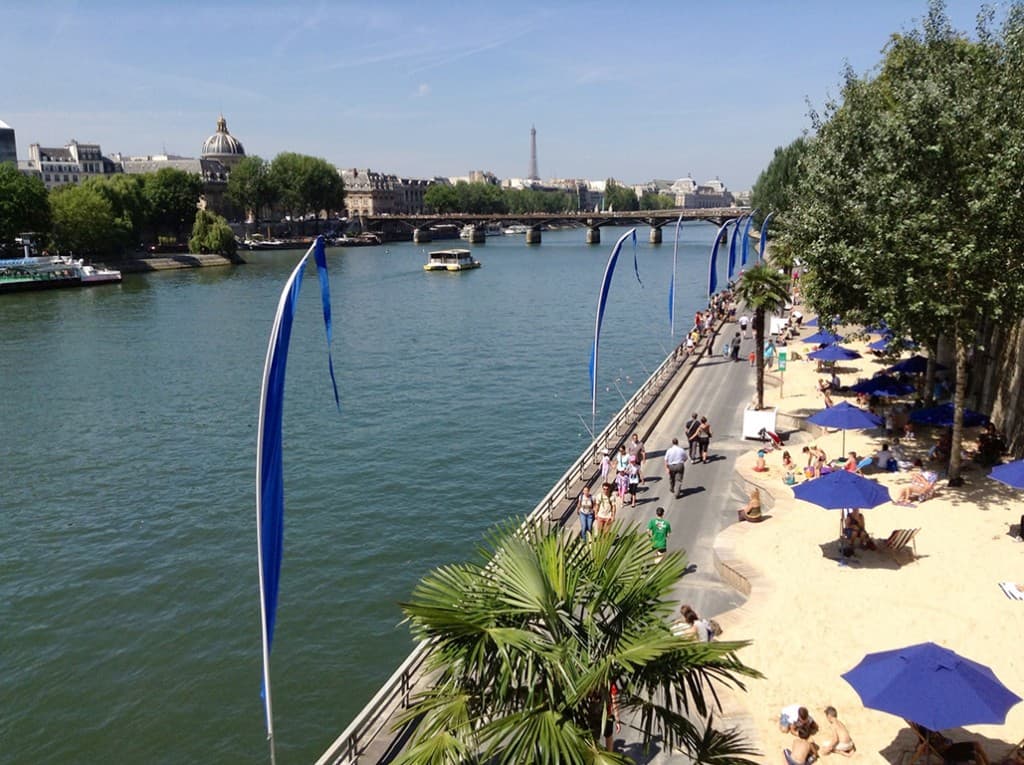 Soleil sur Paris Plage - Babeth Bonnereau