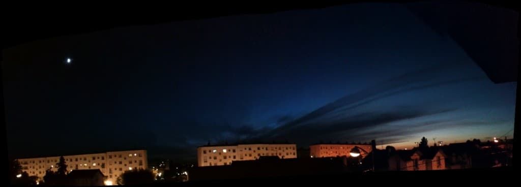 Un ciel de science fiction