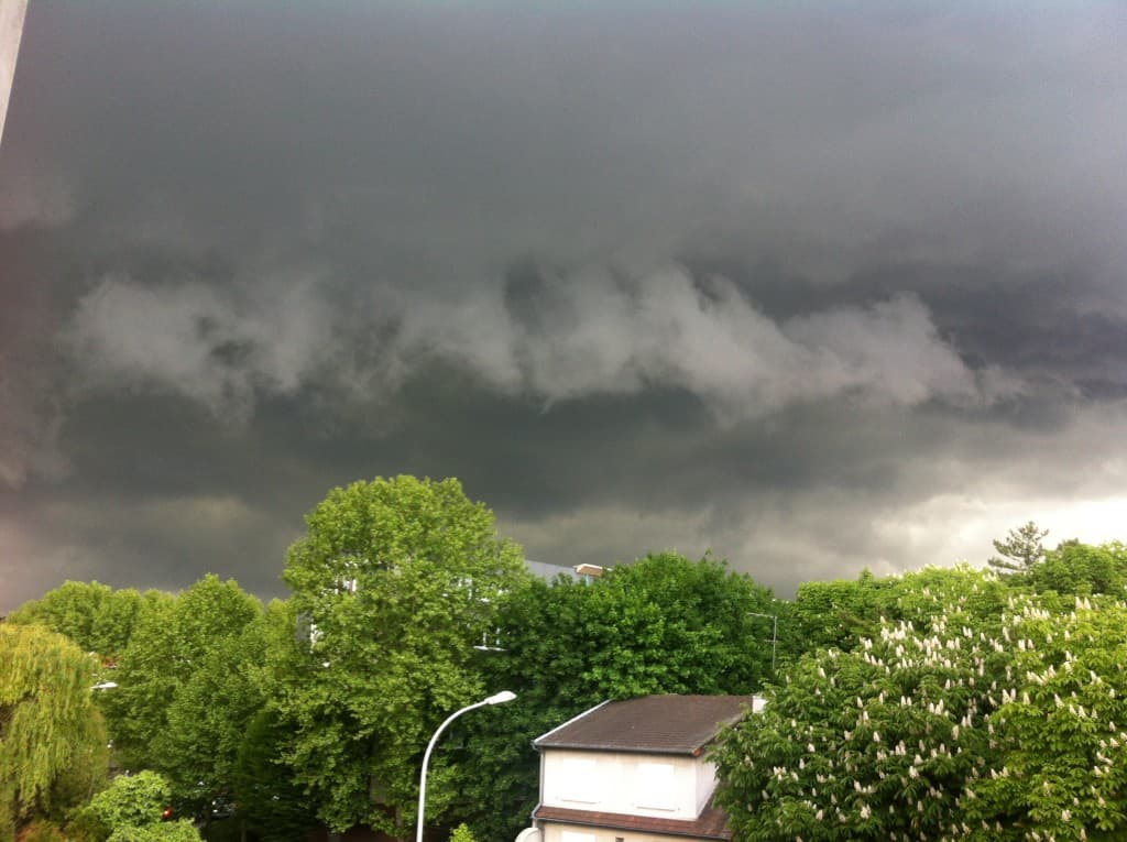 Un fort orage approche!