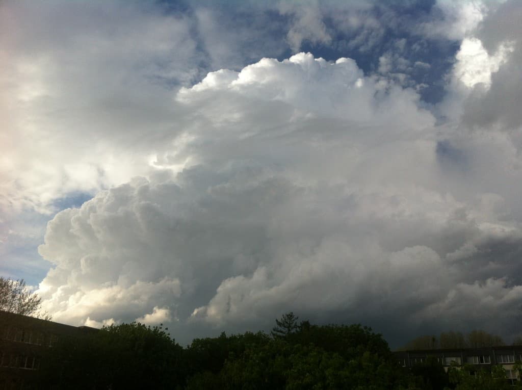 Un orage sympathique...