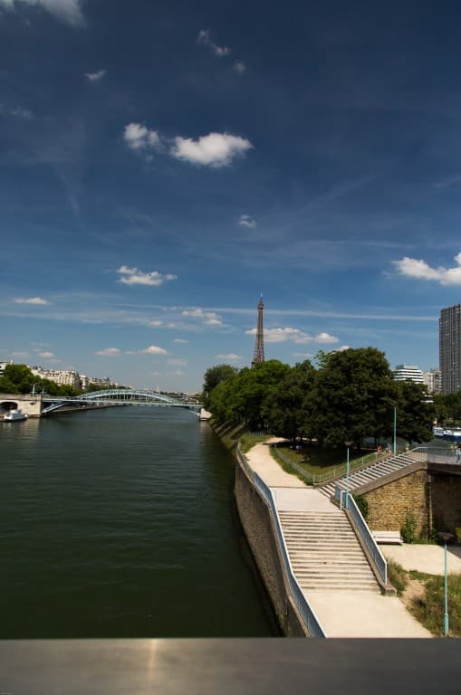 Vue depuis le pont de Grenelle