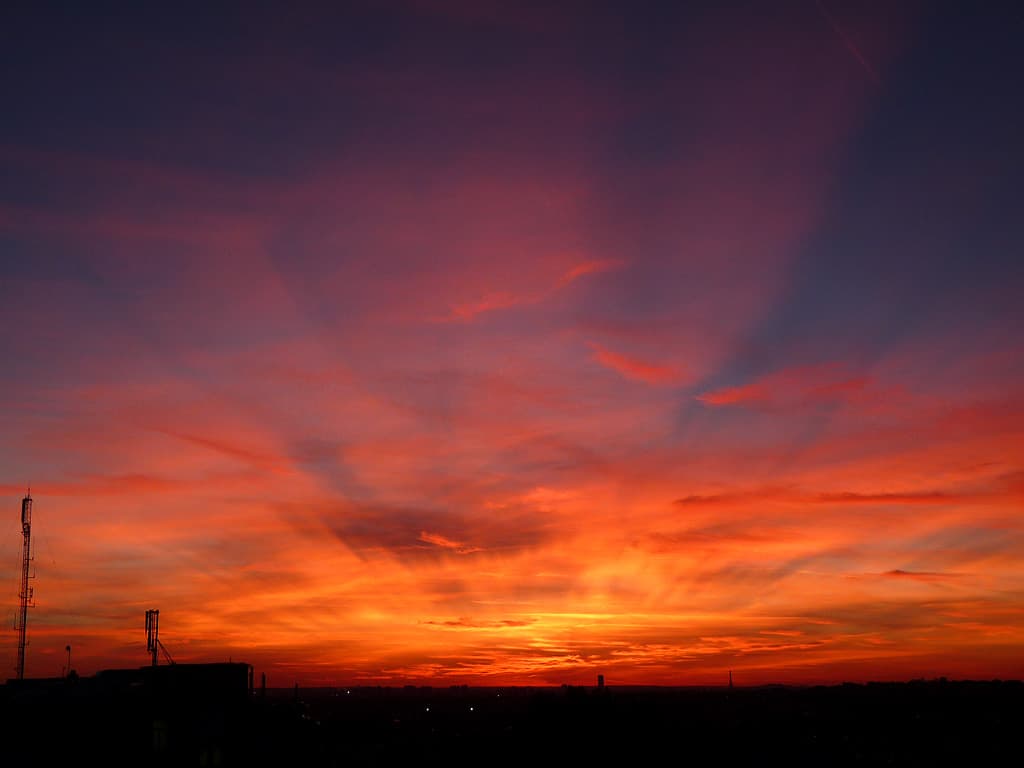 Autre vue de ce remarcable coucher