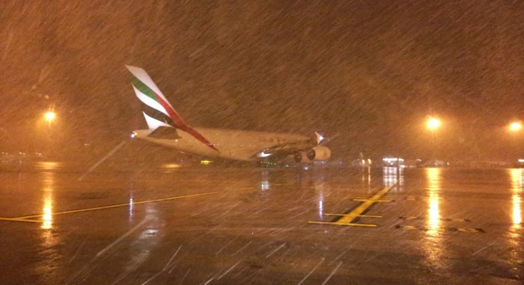 Blizzard  à Roissy