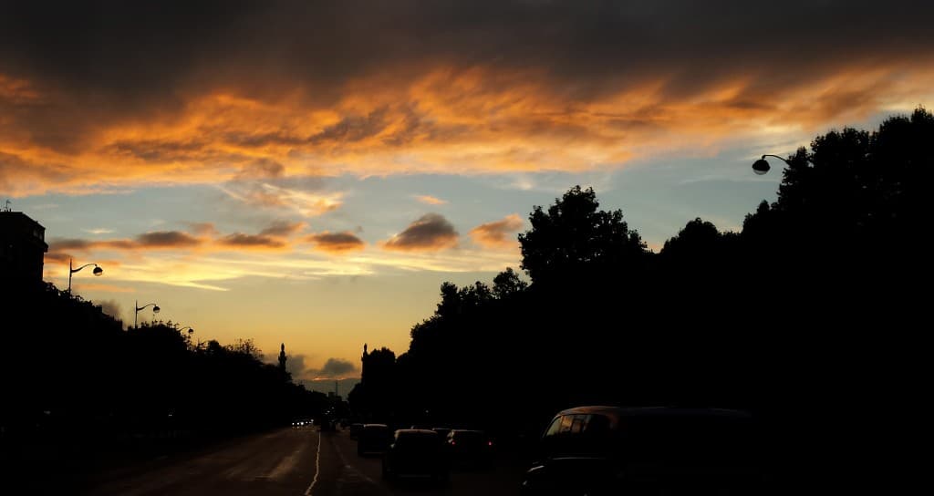 Coucher de Soleil à Nation