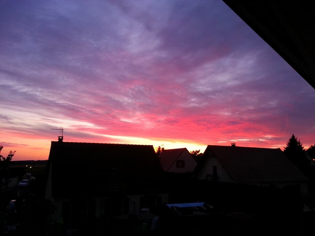 Coucher de Soleil - Gisors 2/2
