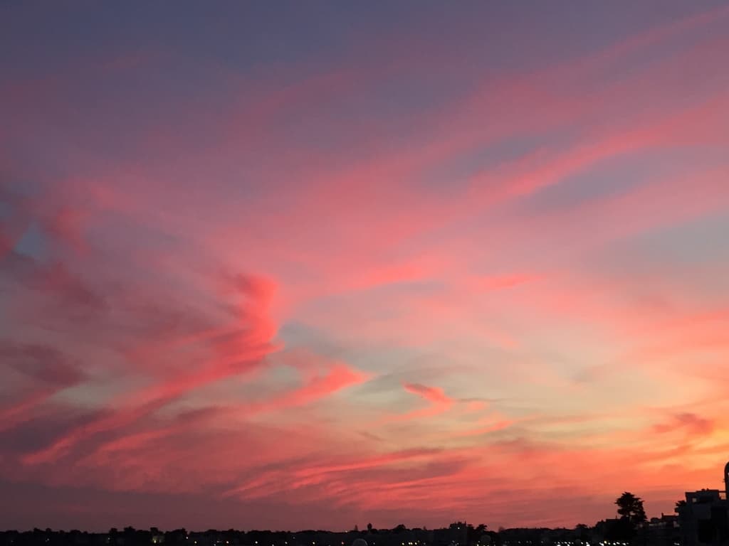 Coucher de soleil