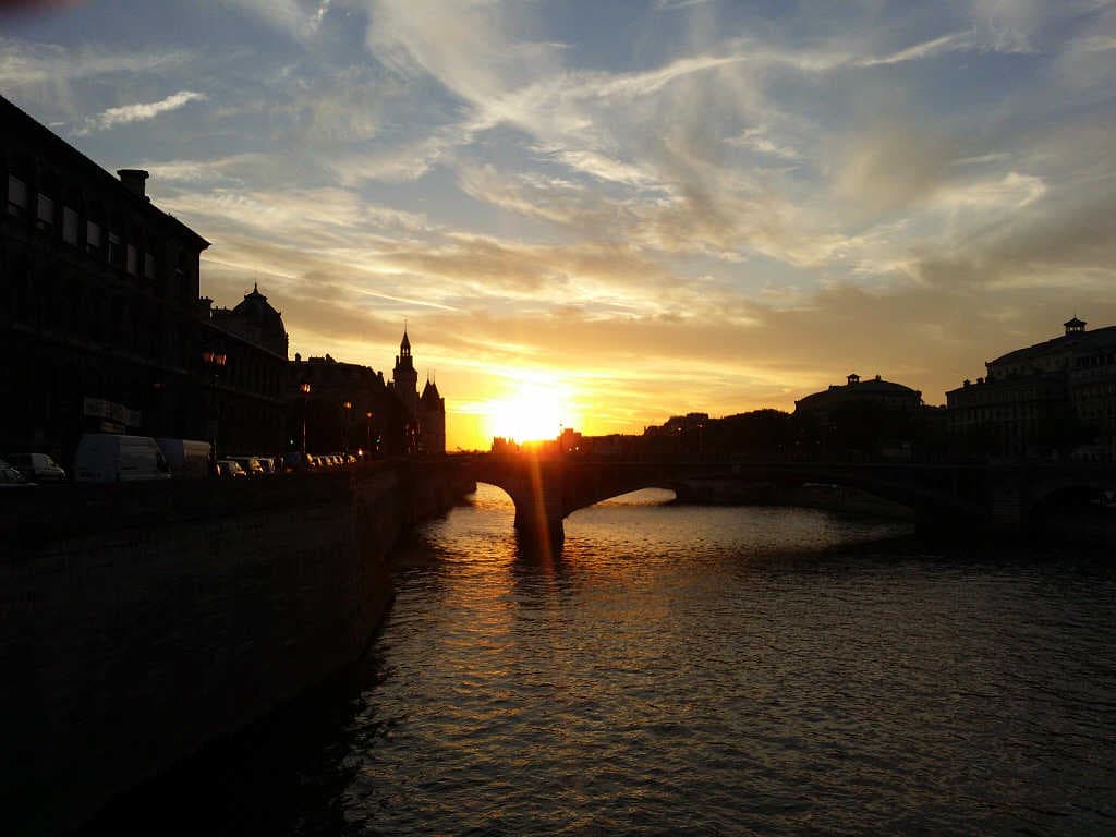 Coucher de soleil